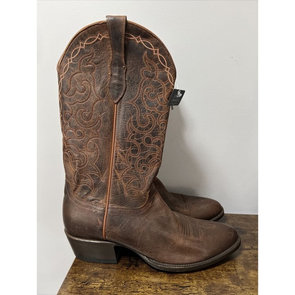 NEW Cody James Mad Cat Western Boots Medium Toe ~ Distressed Brown Men's Sz 9.5D - Picture 1 of 10